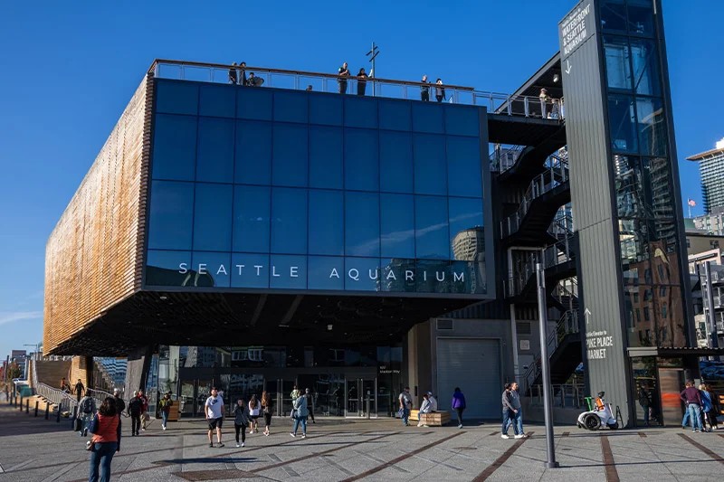 Seattle Aquarium campus Ocean Pavilion